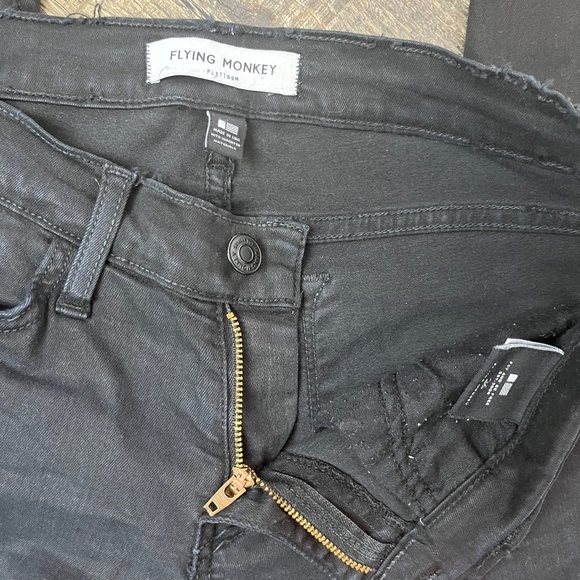 Flying Monkey Black Skinny Pants Slacks ((size 26)) - Picture 7 of 7